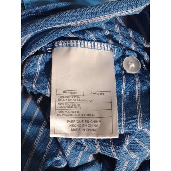 Nike Polo Men's Extra Large Blue Short‎ Sleeve Dri-Fit - Picture 6 of 7